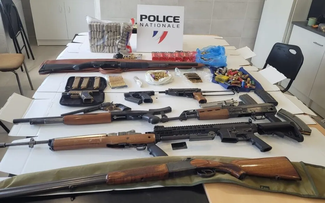 Saisie d'armes et de drogue à Montereau-Fault-Yonne