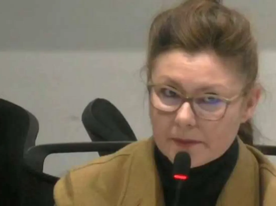 Sandrine Dauchelle lors du conseil communautaire