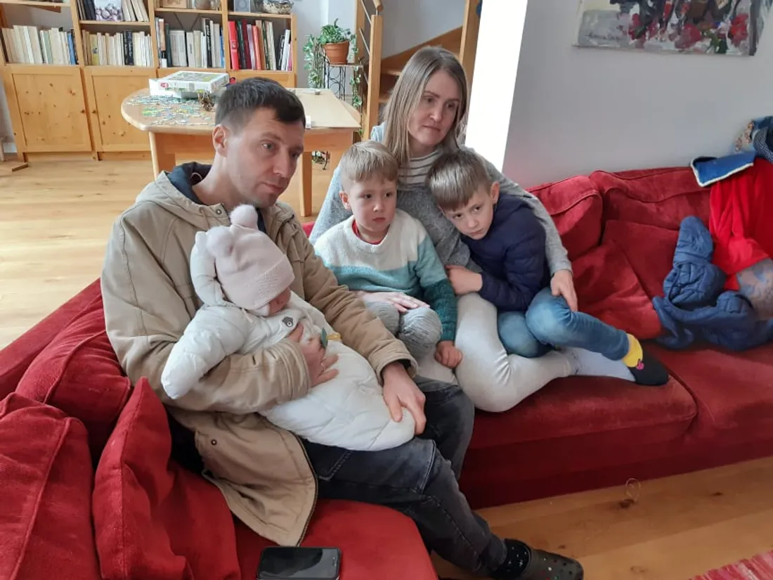Ilia, Svetlana et leurs 3 enfants
