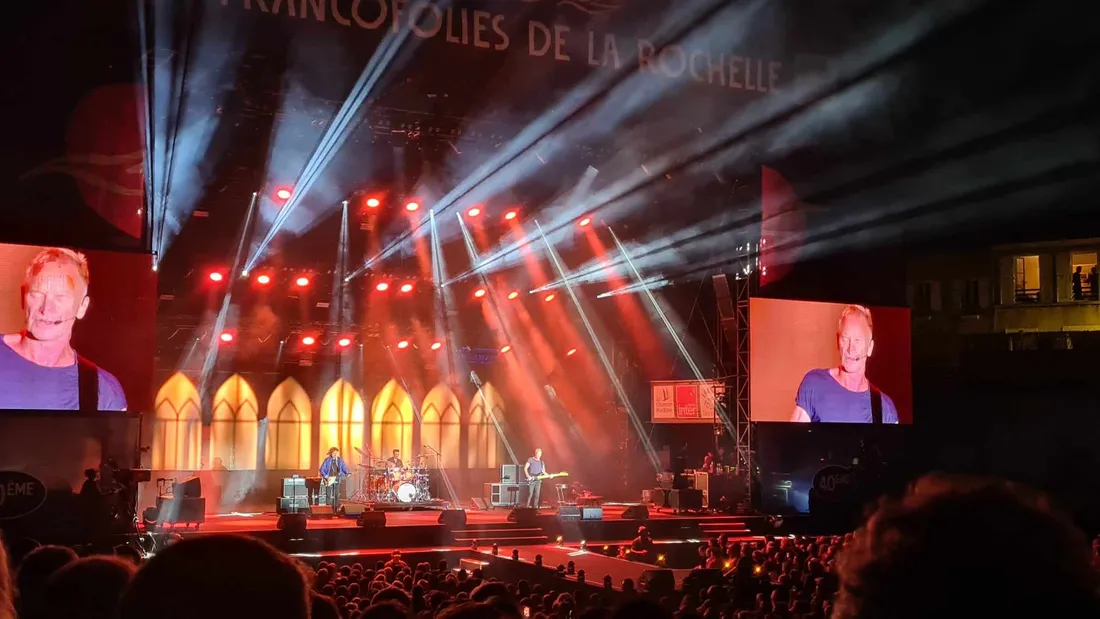 Sting aux Francofolies de La Rochelle