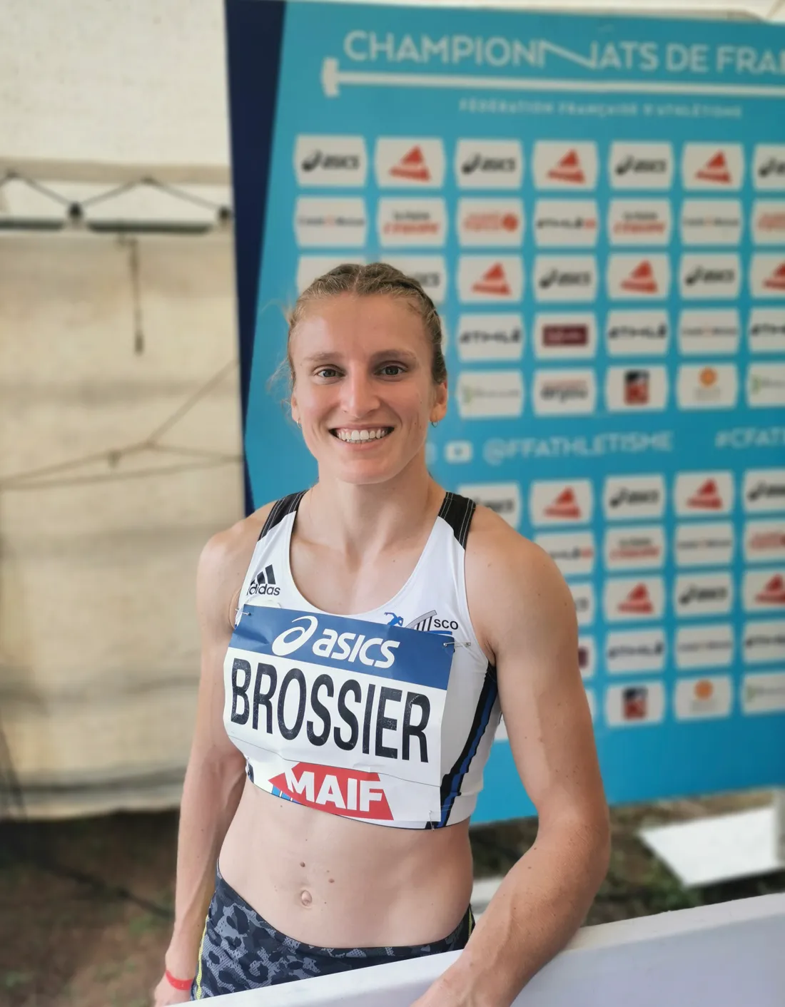 Amandine Brossier aux Championnats de France 2021