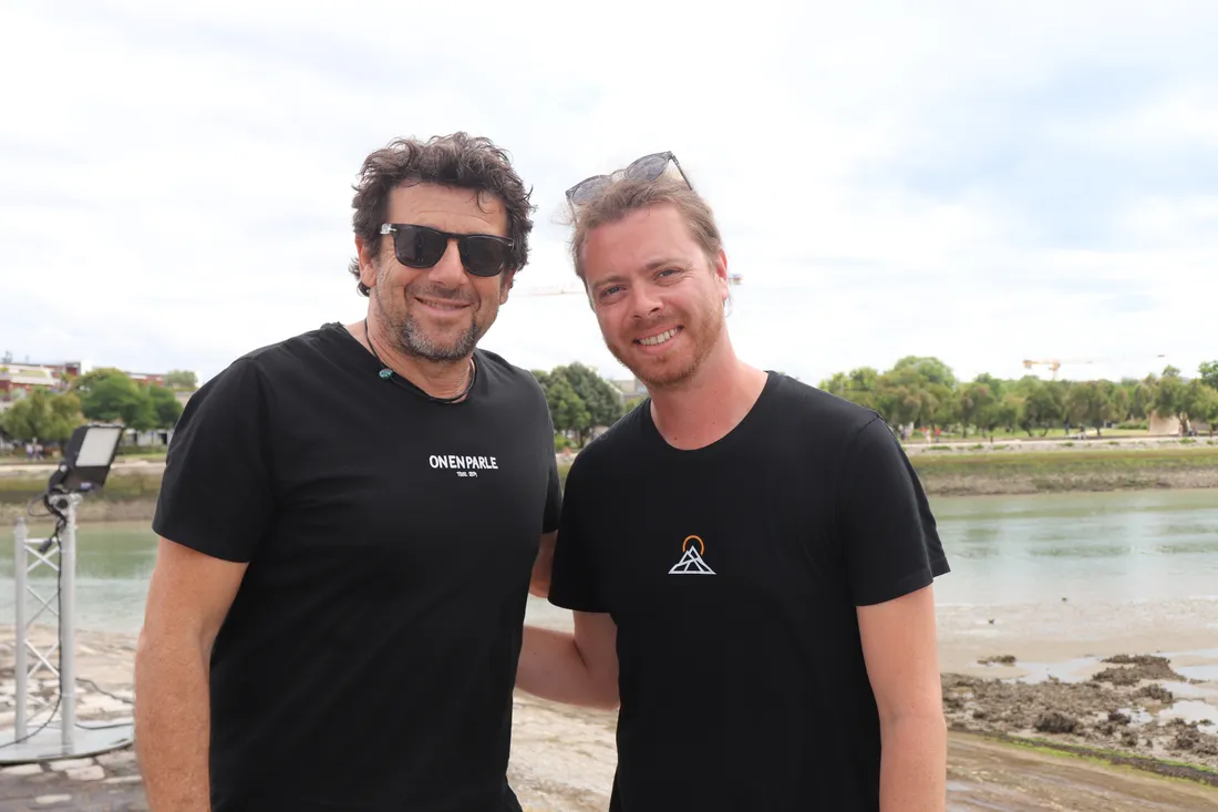 Patrick Bruel et Lucas aux Fracofolies de La Rochelle