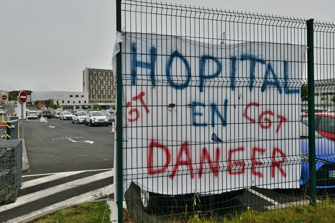 Centre hospitalier Yves Le Foll Saint Brieuc 2023 Banderole