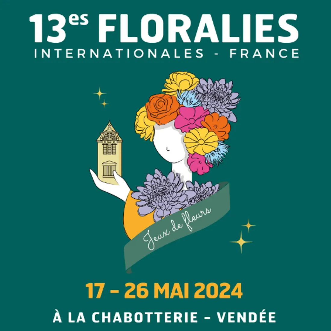 Les Floralies ont lieu au Logis de la Chabotterie à Montréverd