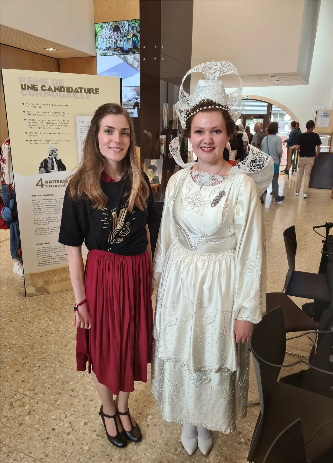 L'exposition "Mille et une Reines" est à découvrir au Chapeau Rouge à Quimper pendant le Cornouaille