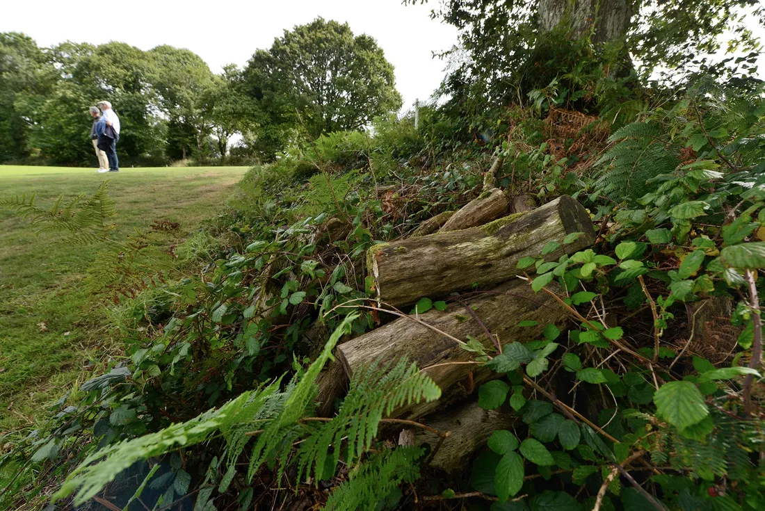 Golf de Carhaix - talus