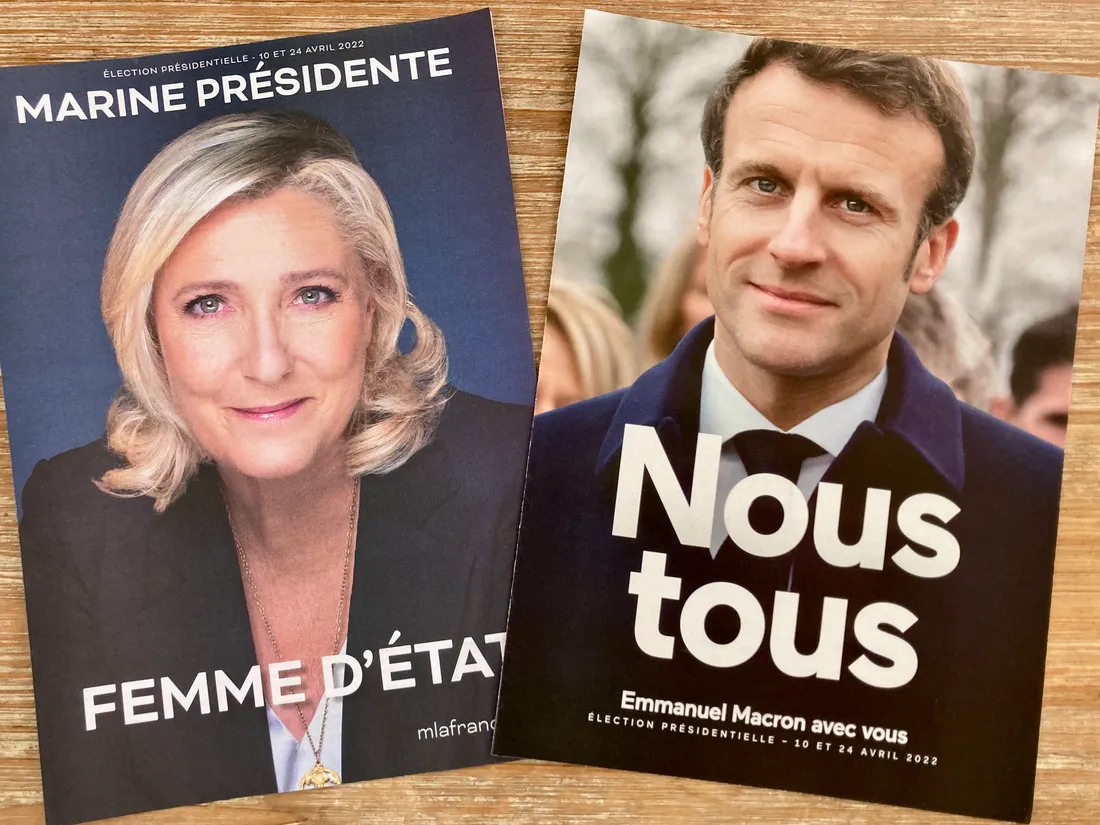 Comme en 2017, Emmanuel Macron opposé à Marine Le Pen au 2ème tour