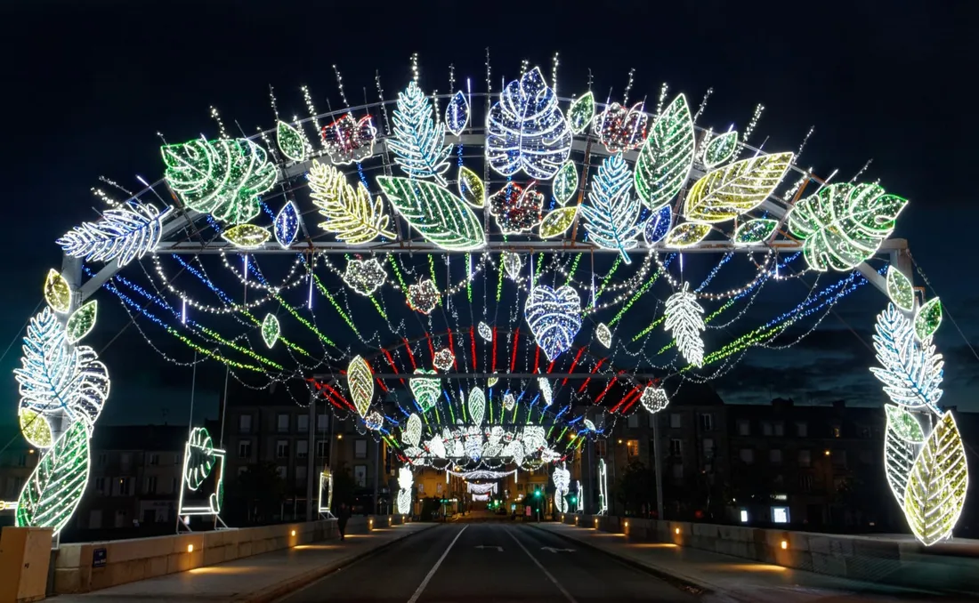 Les illuminations de Noël à Laval en 2021
