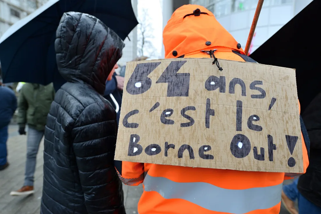 Mobilisation contre les retraites à Lorient