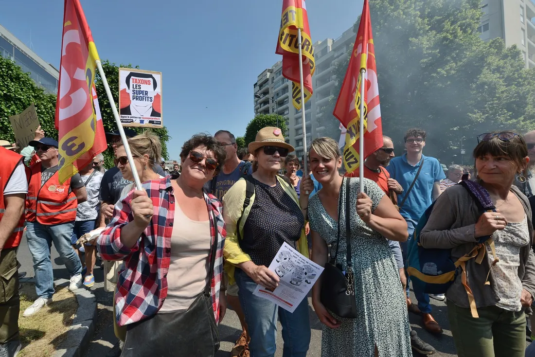 Mobilisation à Rennes (aides-soignantes - juin 2023)