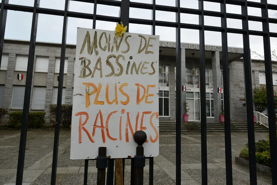 Manifestation à Lorient (56)