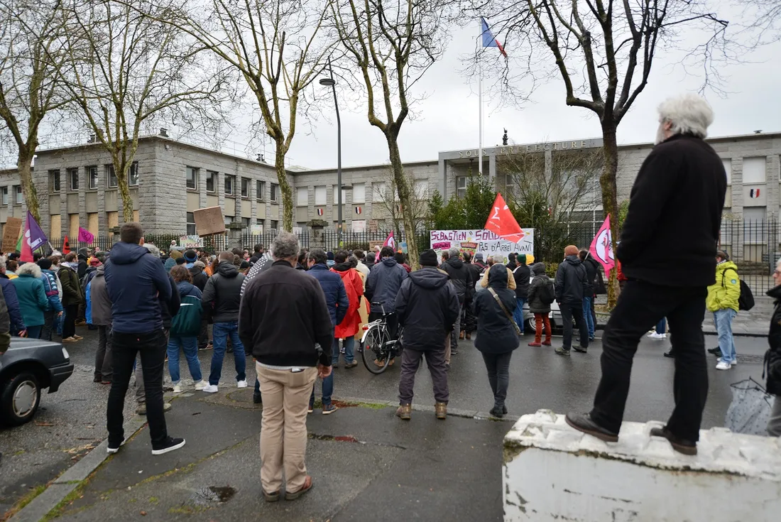 Manifestation à Lorient (56)