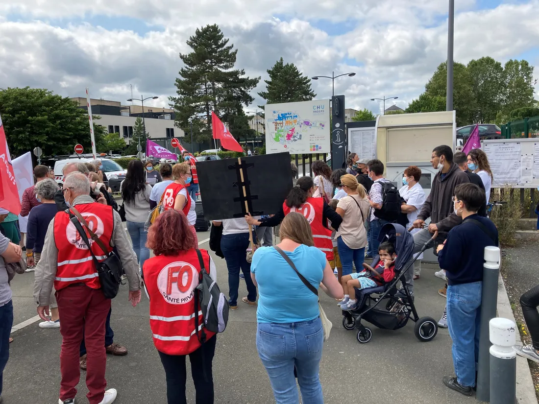 Les soignants du CHU d'Angers