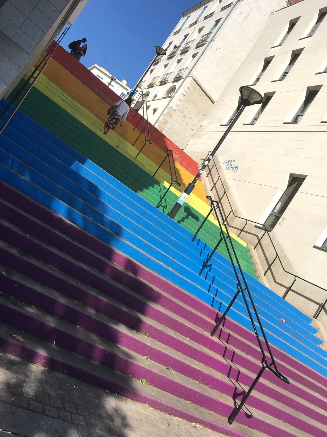 Les escaliers "gay-friendly" de Nantes (44)