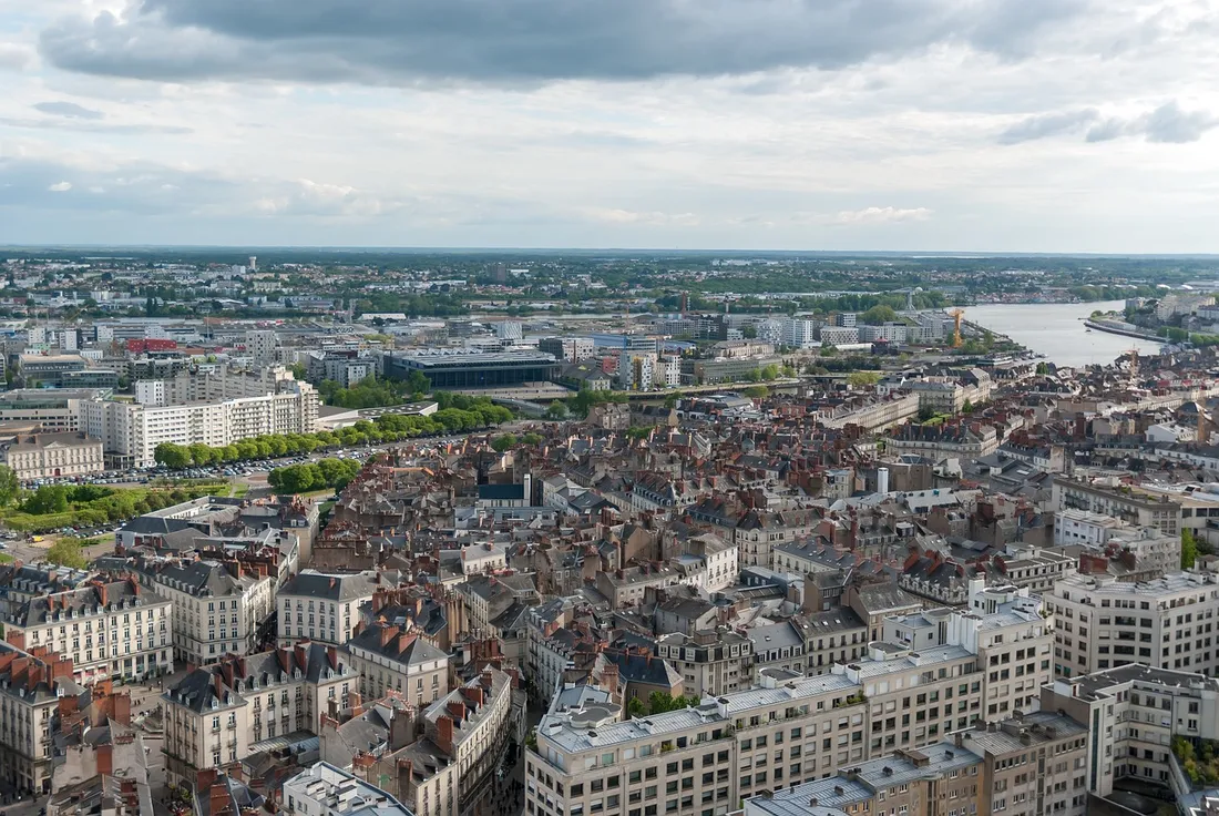 nantes aérien