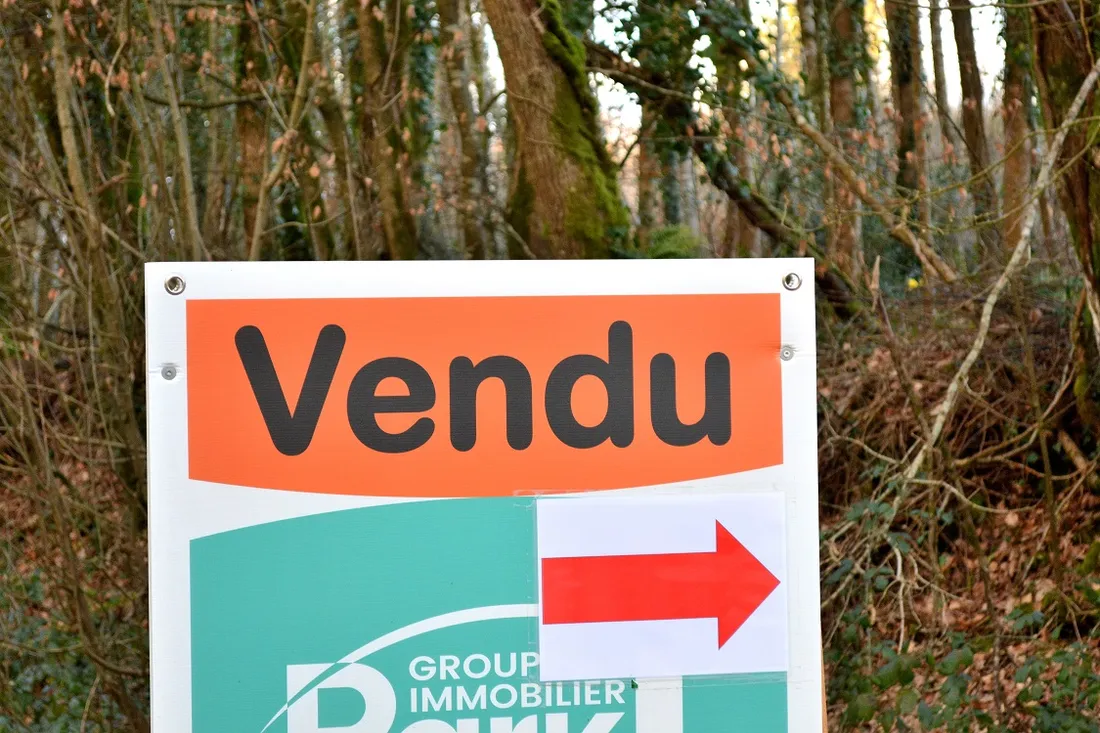 Panneau "VENDU"