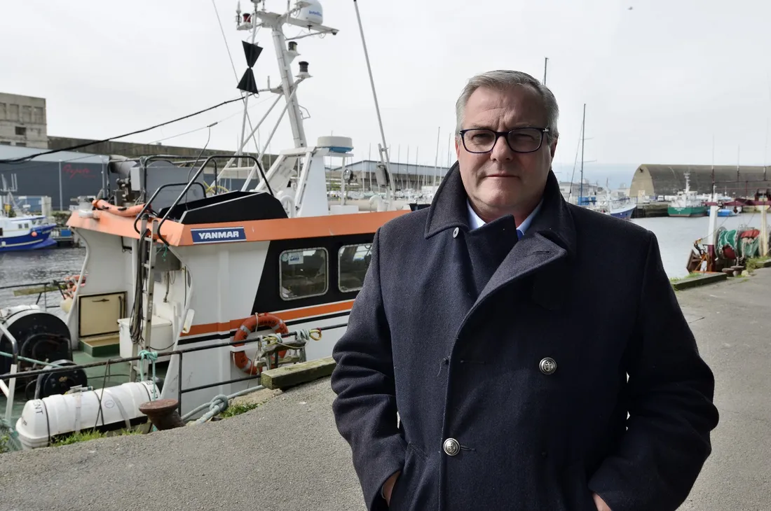 Olivier Le Nézet, président du Comité national des Pêches