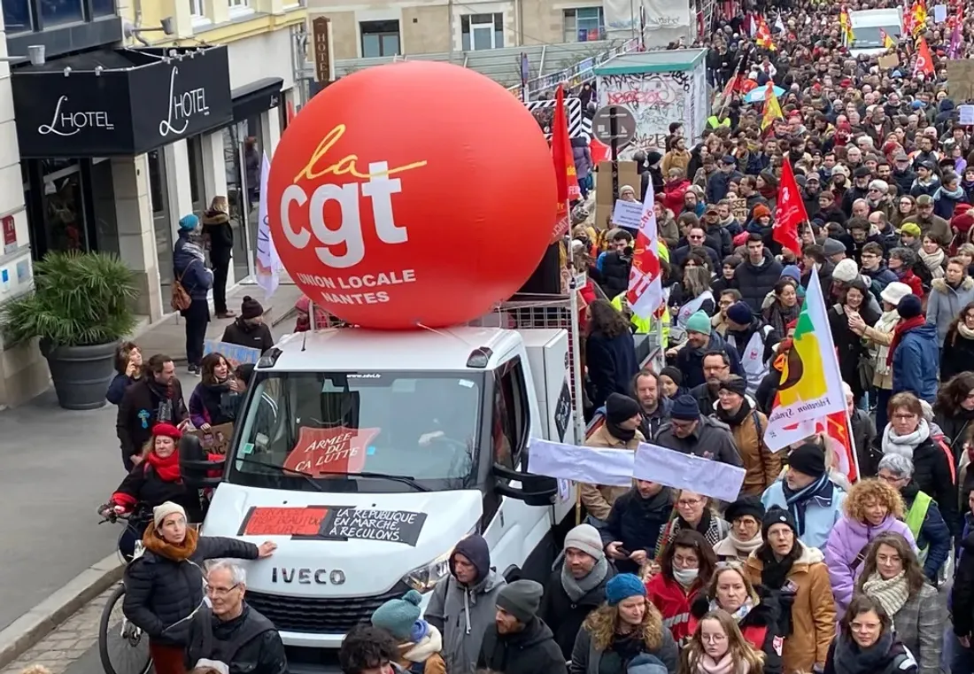 Mobilisation à Nantes (44)