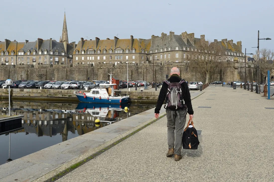 Touriste à St-Malo
