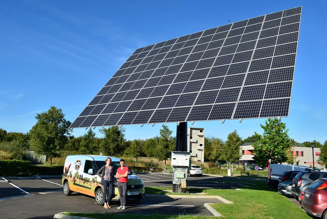 Tracker solaire - Coopérative de Janzé