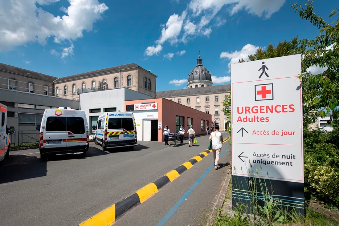 Le services des urgences à Angers