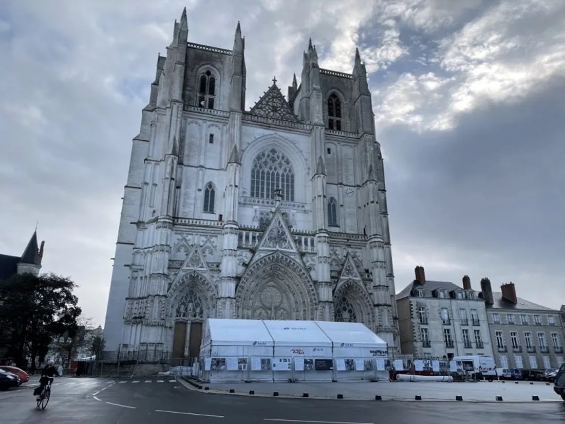 La cathédrale de Nantes toujours en travaux