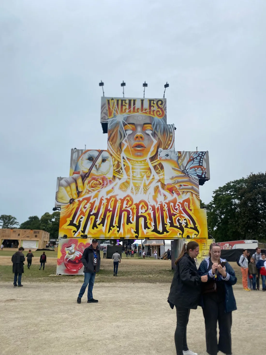 Vieilles Charrues pluvieuses, Vieilles Charrues heureuses. 