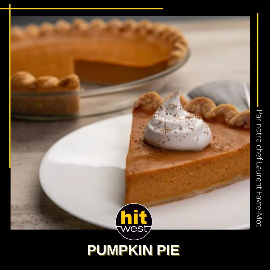 recette pumpkin pie