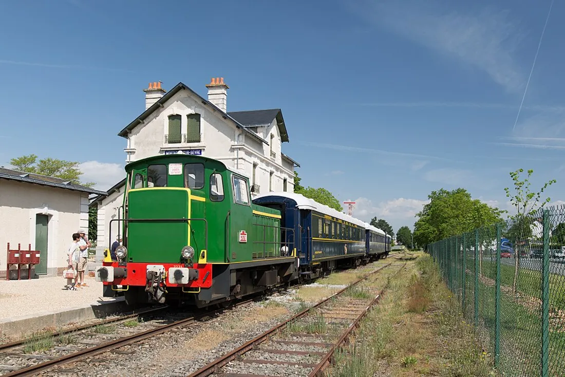 Balade à bord d'un train ancien en Vendée
