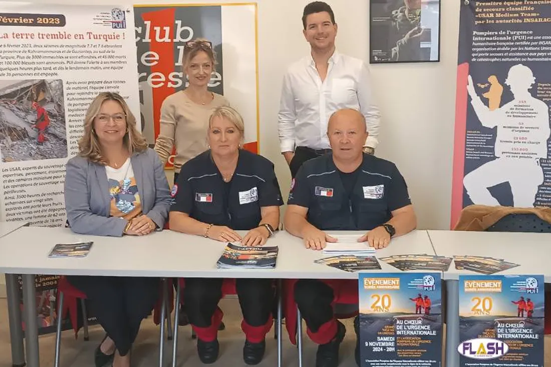 20 ans de l'association Pompiers de l'Urgence Internationale - 06.11.2024 FLASH FM