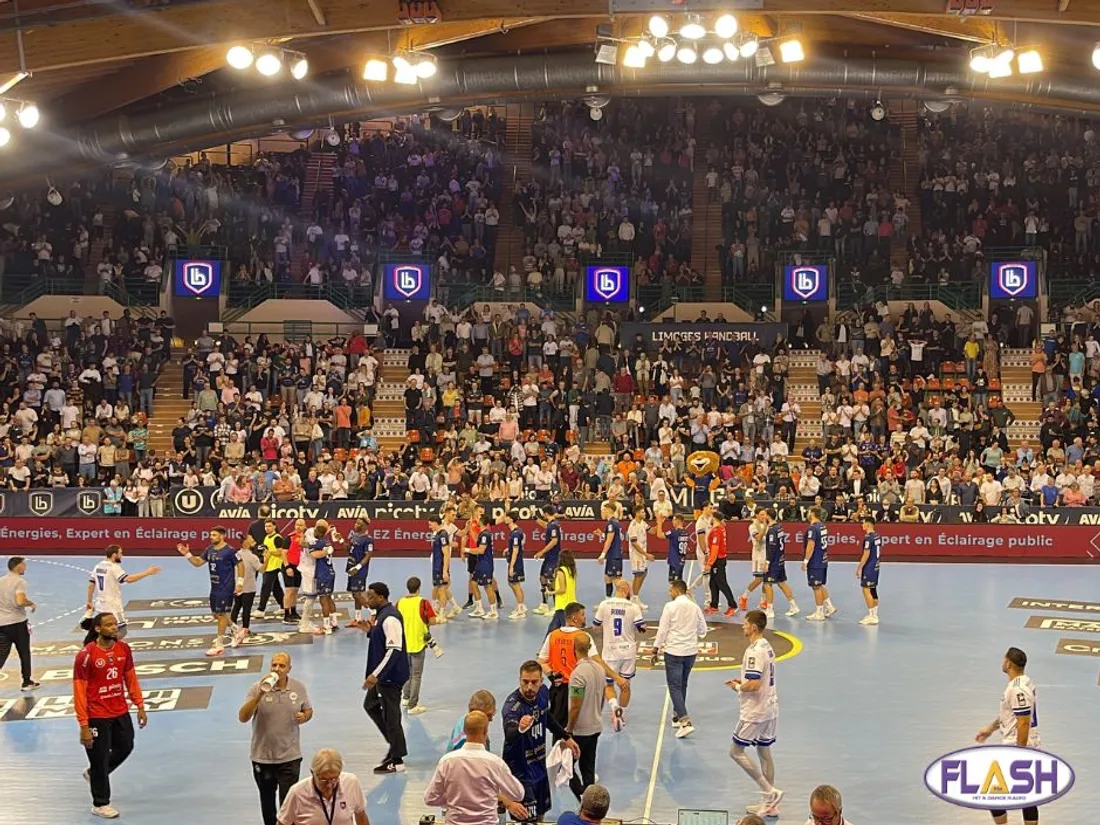 Limoges handball tremblay octobre 2025 Palais des Sports de Beaublanc Limoges