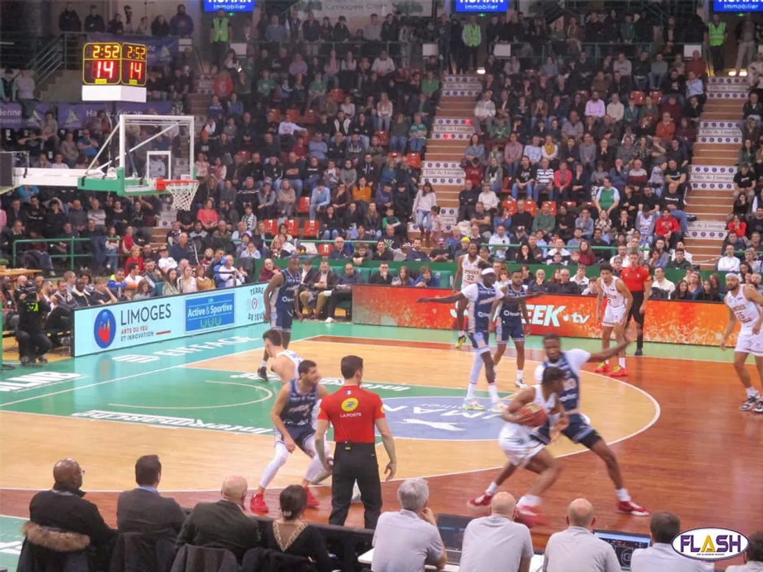 Limoges CSP Roannes 14 janvier 2024