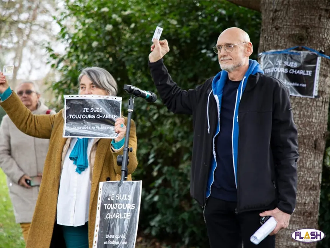 Hommage Charlie Hebdo 7 janvier 2025