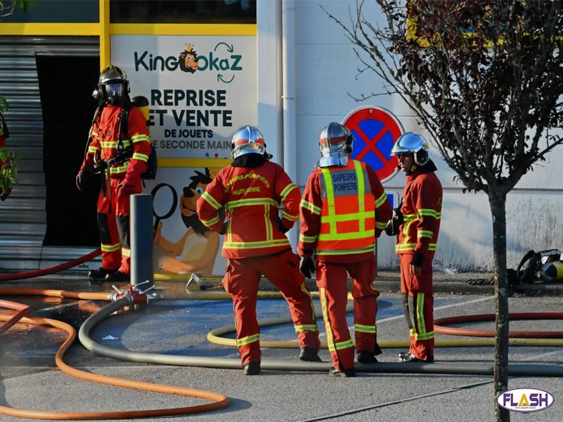 Incendie King Jouet Vigen Boisseuil Limoges 16 juin 2025 pompiers SDIS 87
