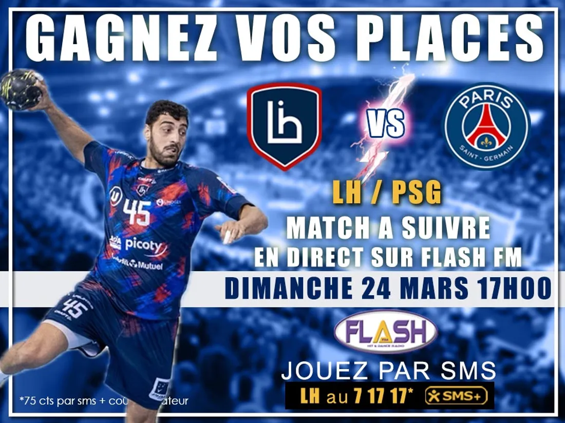 Gagnez vos invitations avec Flash FM pour le match LH Paris Saint Germain