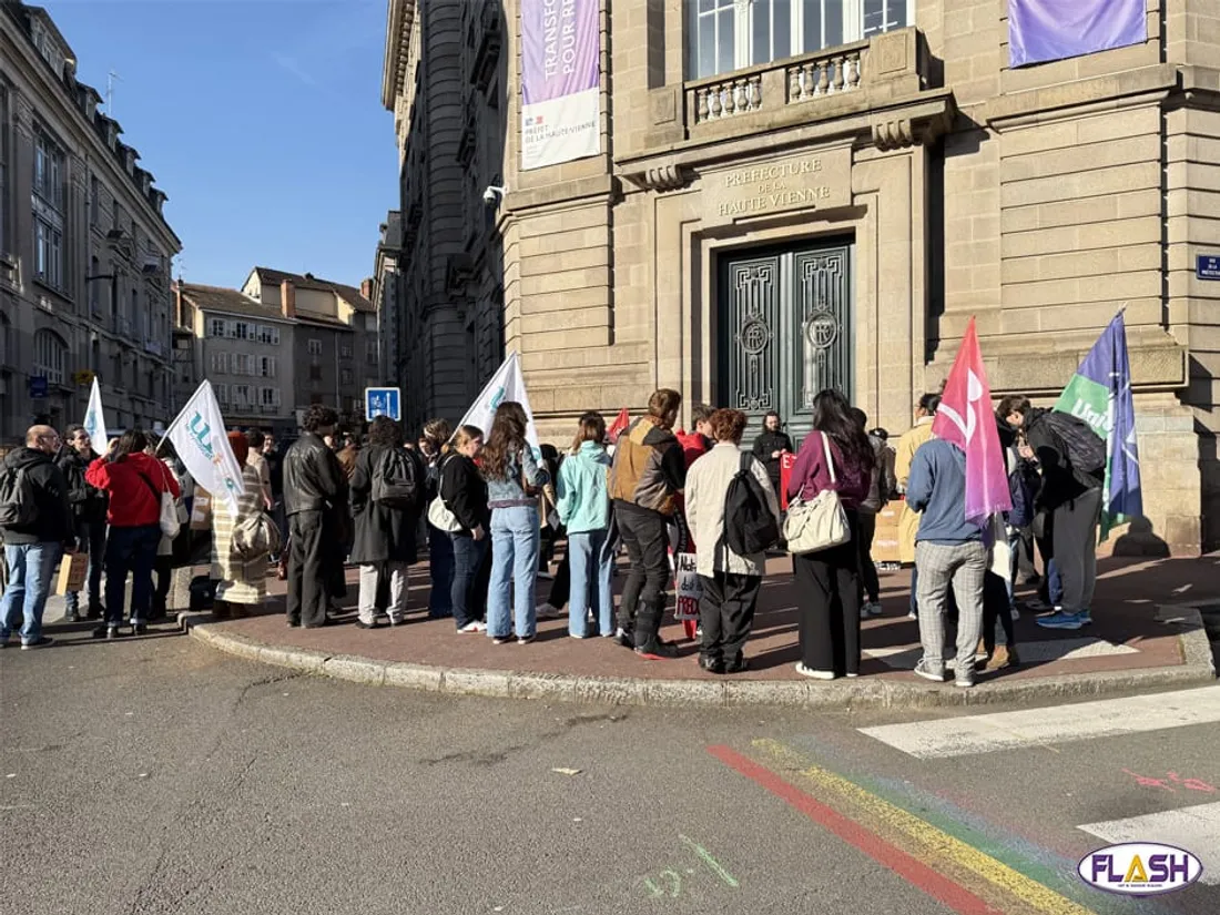 Manif étudiante 20 février 2025