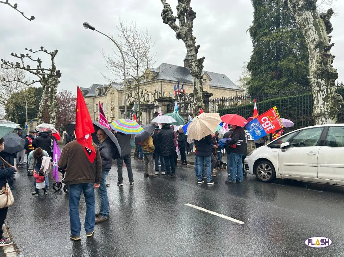 Manifestation retraités Brive-la-Gaillarde
