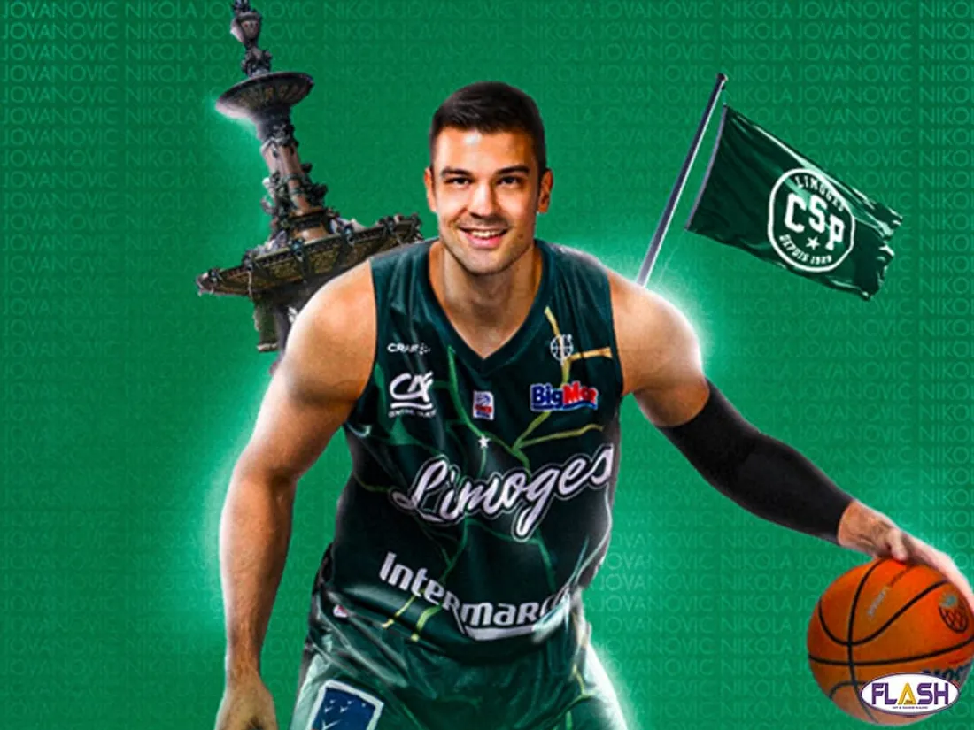 Limoges CSP 23 juin 2025 saison 2025/2026 Betclic Elite Nikola JOVANOVIC