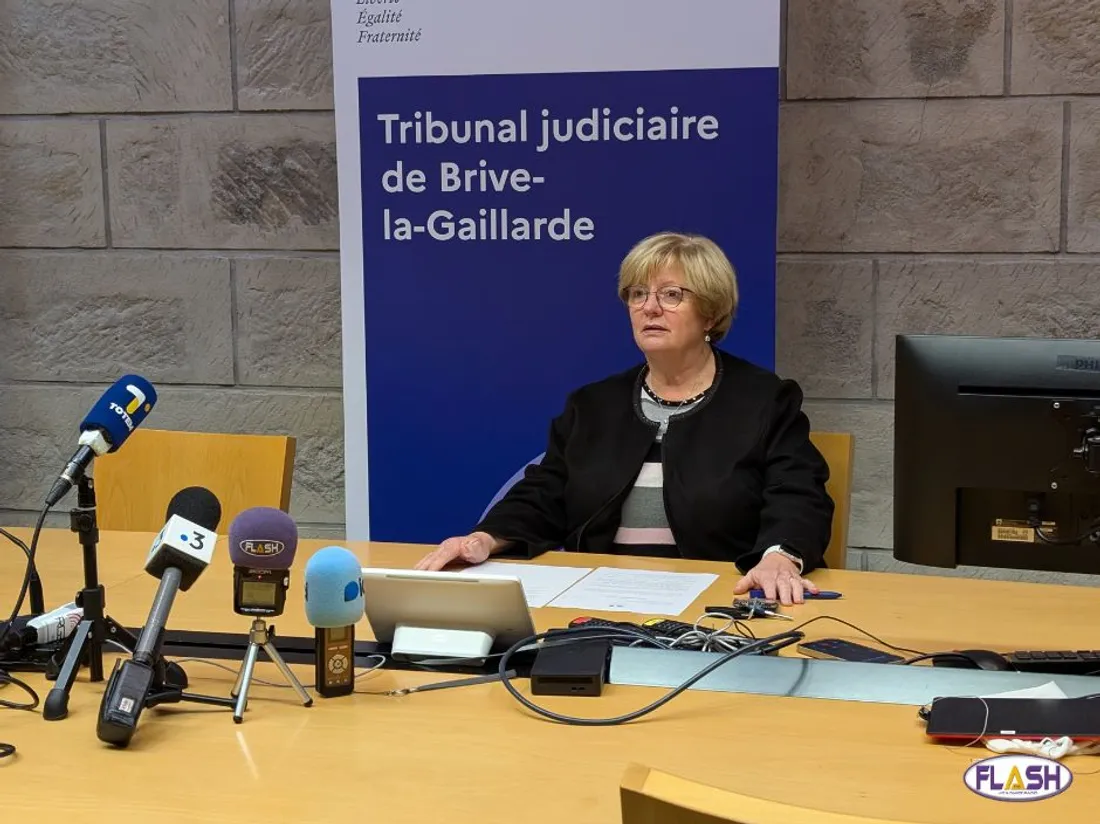 Florence Leroux-Ghristi, procureure de la république de Brive la Gaillarde. 220125