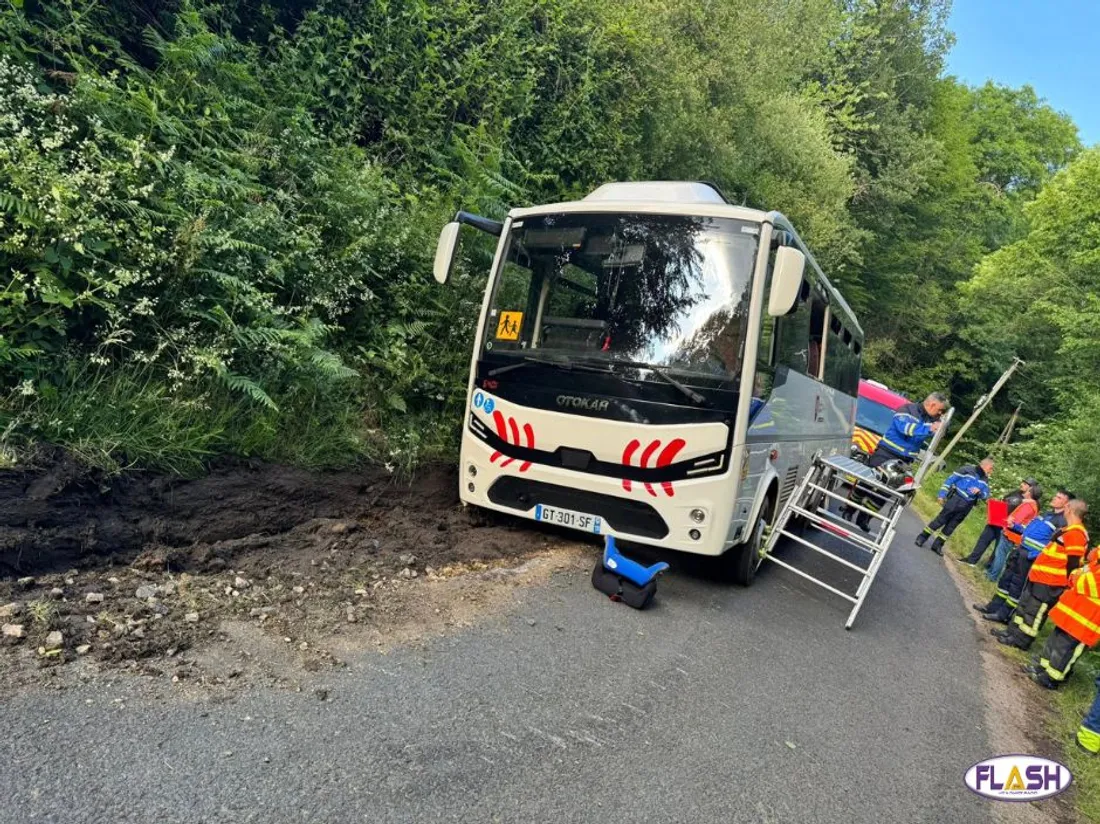 Accident car scolaire Beynat