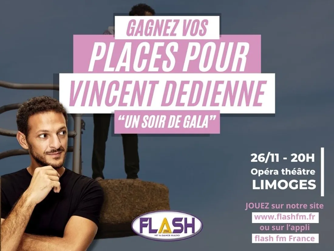Gagner vos invitations pour le spectacle de Vincent Dedienne à l'Opéra Théâtre de Limoges