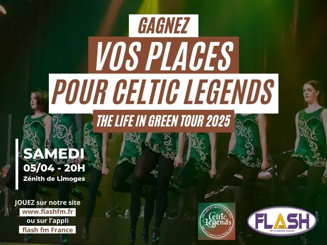 Gagnez vos places pour le concert de Celtic Legends à Limoges