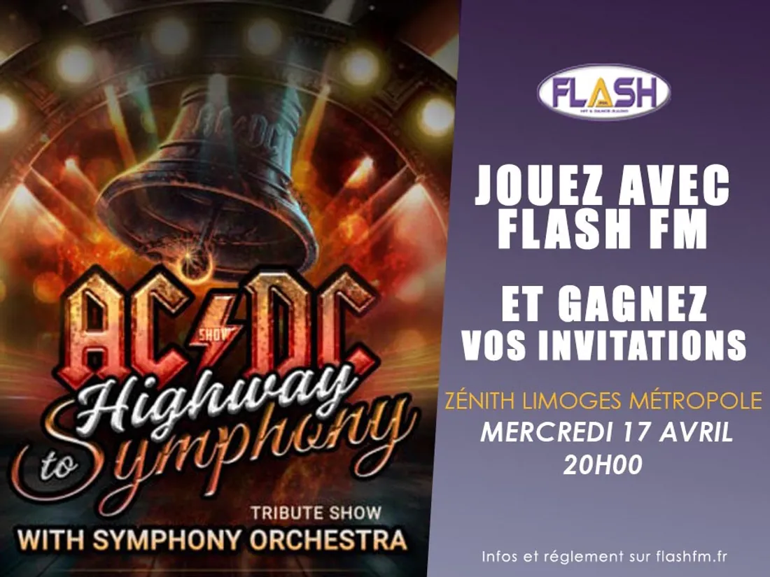 Gagnez vos places avec Flash FM pour le concert AC/DC Tribute Show