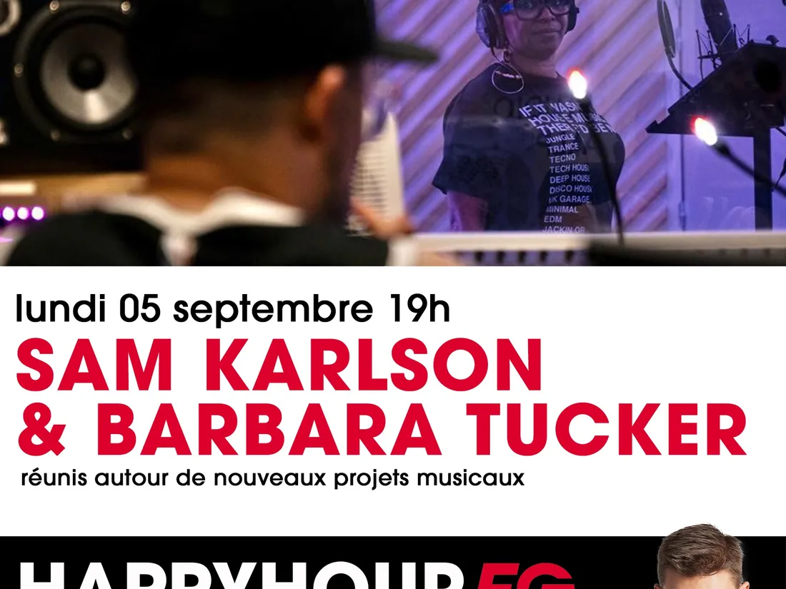 Barbara Tucker & Sam Karlson invités d'Antoine Baduel
