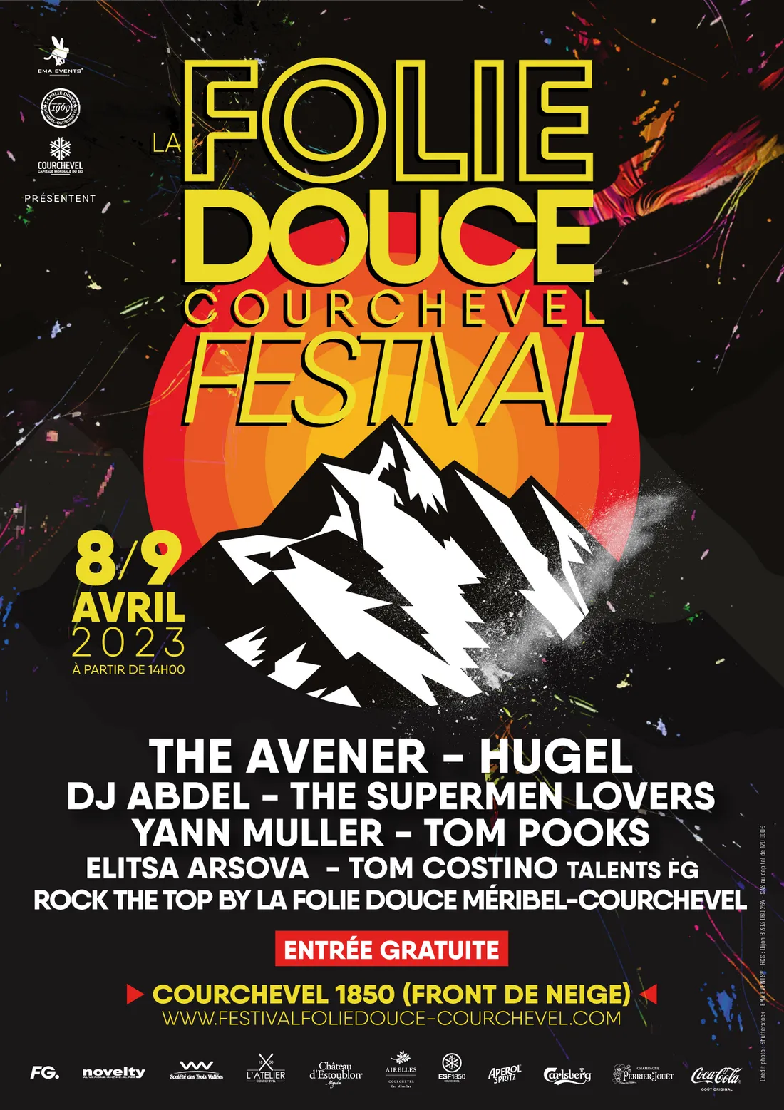 la Folie Douce Courchevel Festival