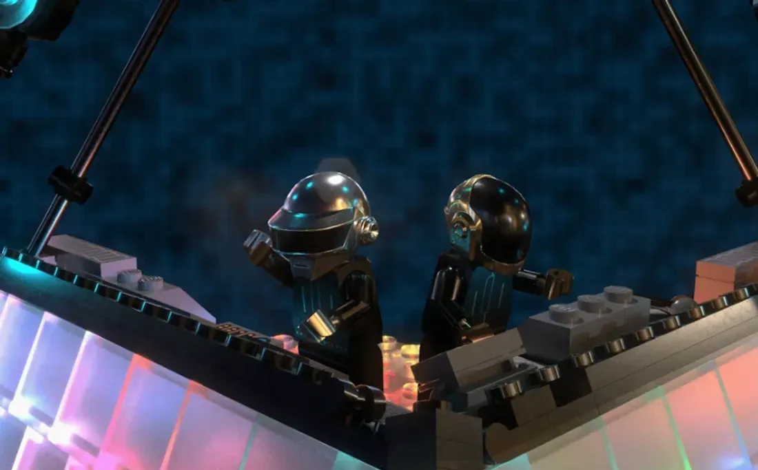 Daft Punk Alive 2007 Lego