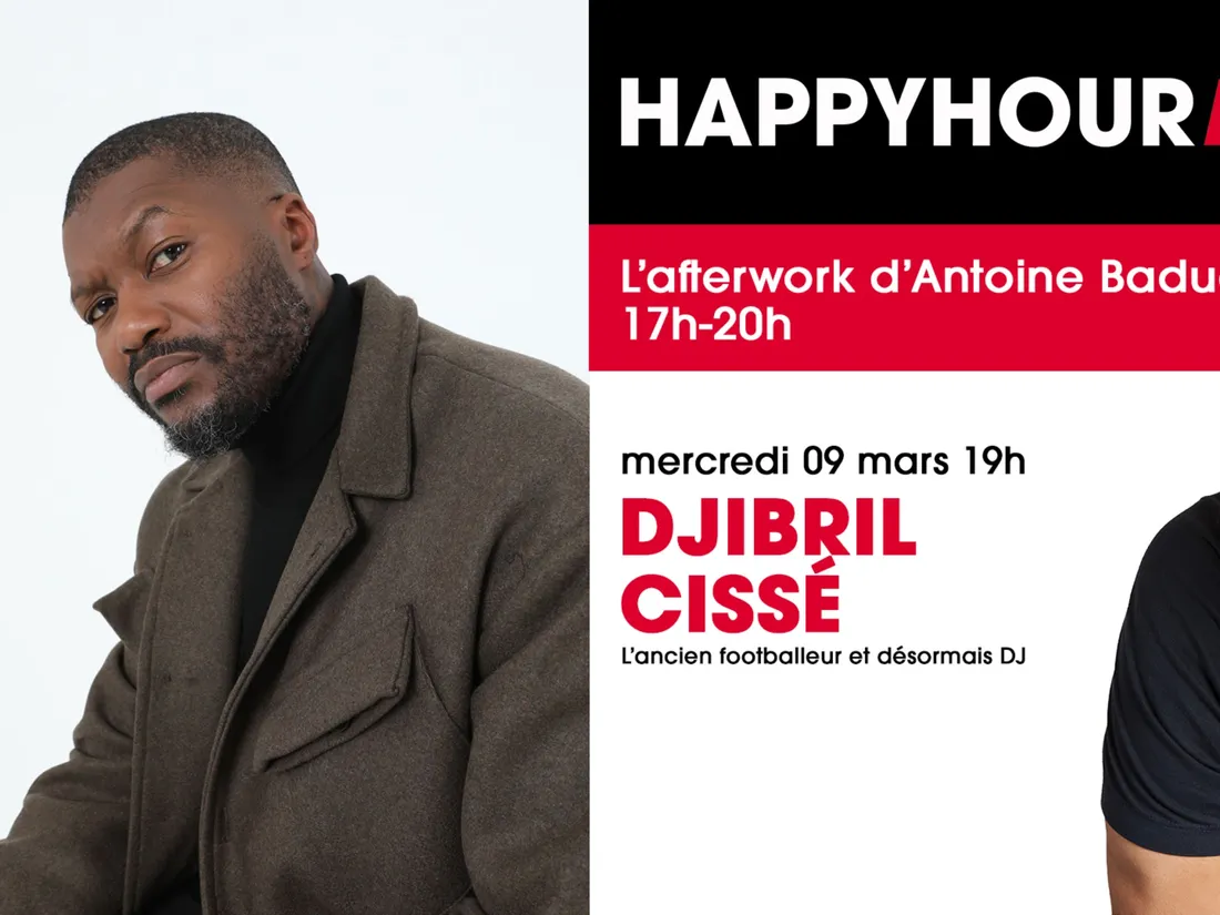 Djibril Cissé invité de l'Happy Hour sur Radio FG