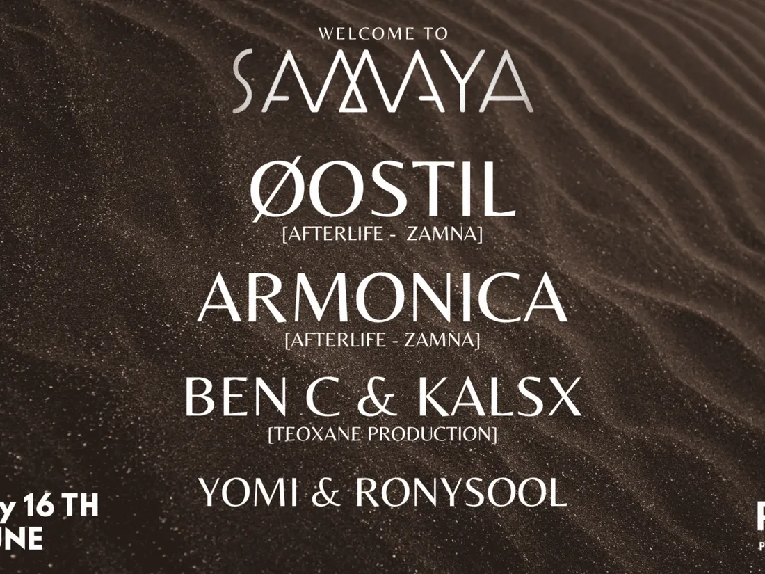 Soirée Welcome to Samaya