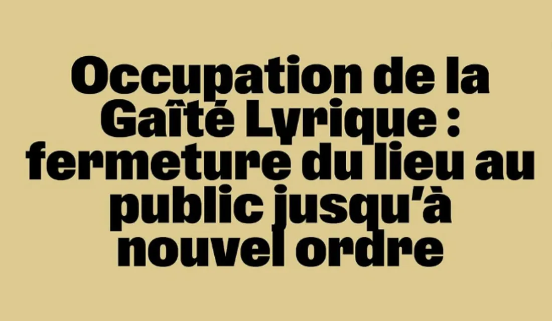 Gaîté Lyrique