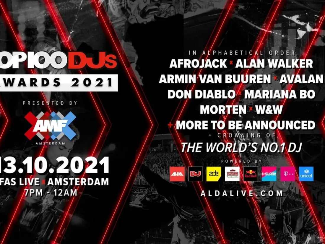 Le Top 100 DJs 2021 révélé le 13 octobre